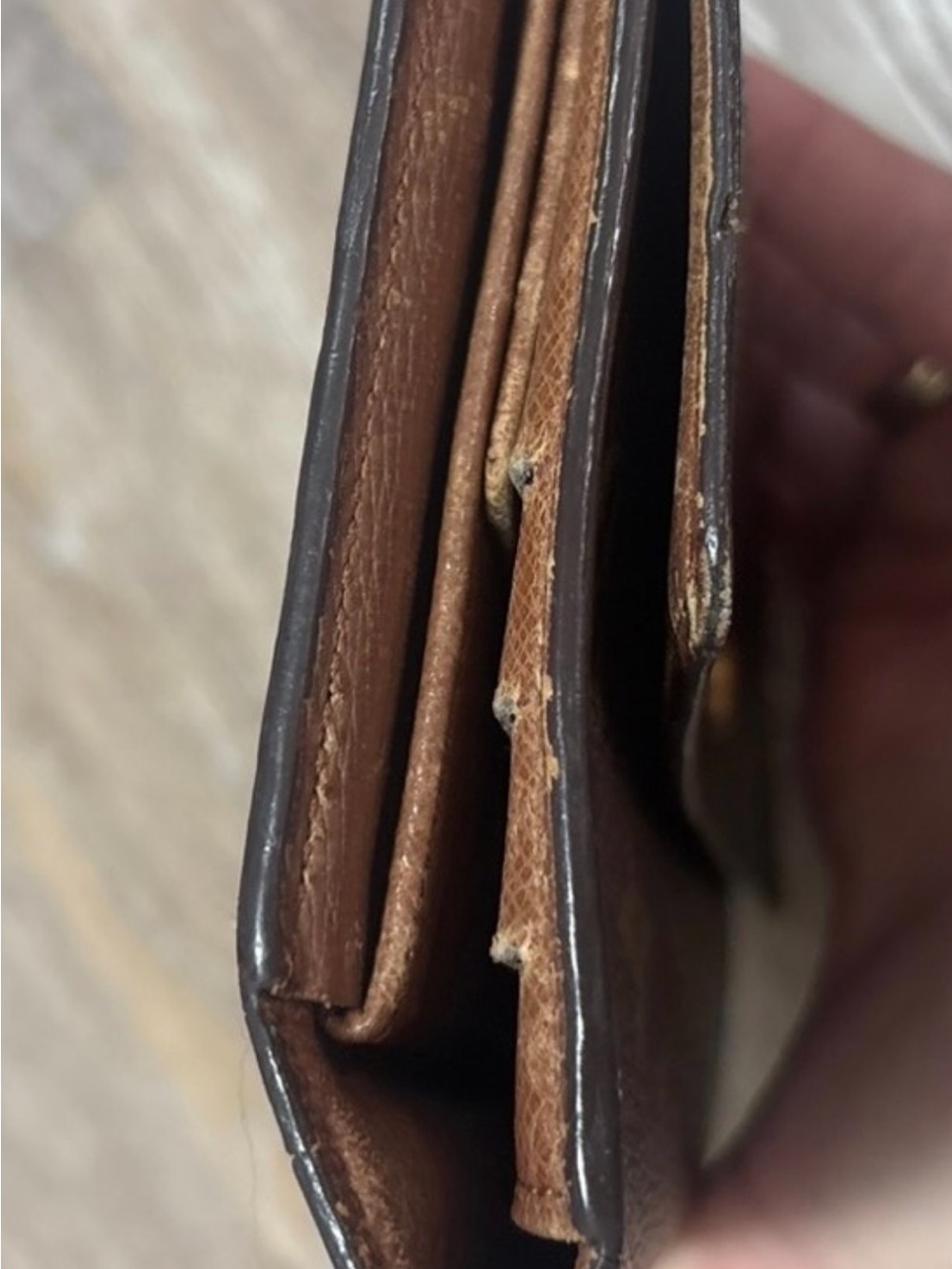 Louis Vuitton Monogram Continental Wallet - Brown/Gold - Picture 12 of 13